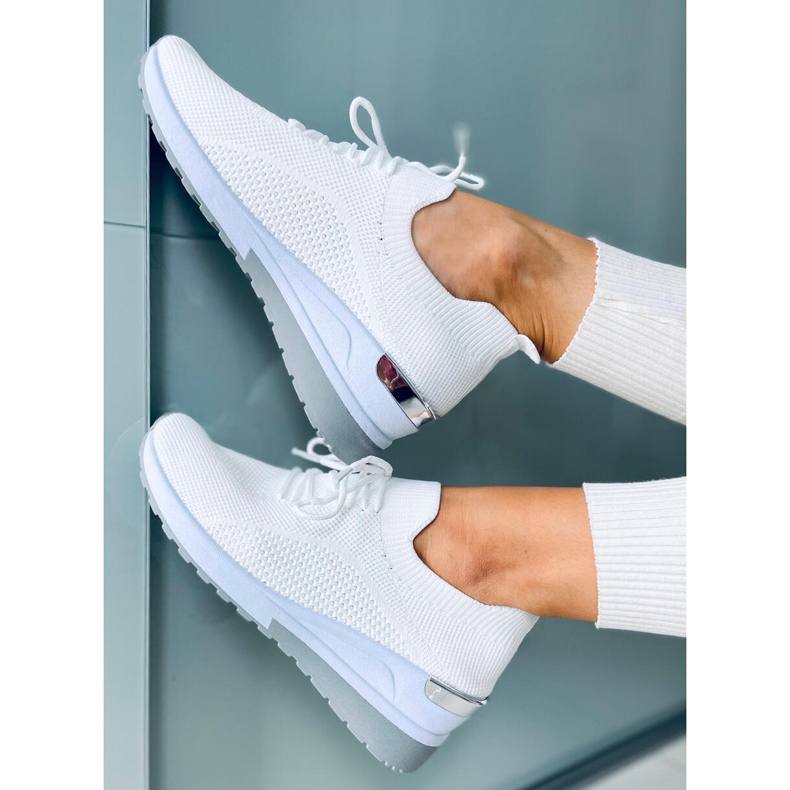 Sportovní boty Faggio White ponožky bílý 2