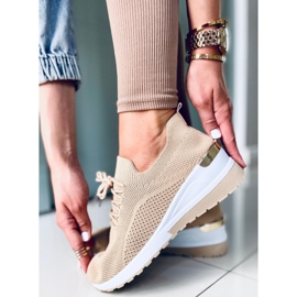 Ponožky Faggio Khaki béžový 2