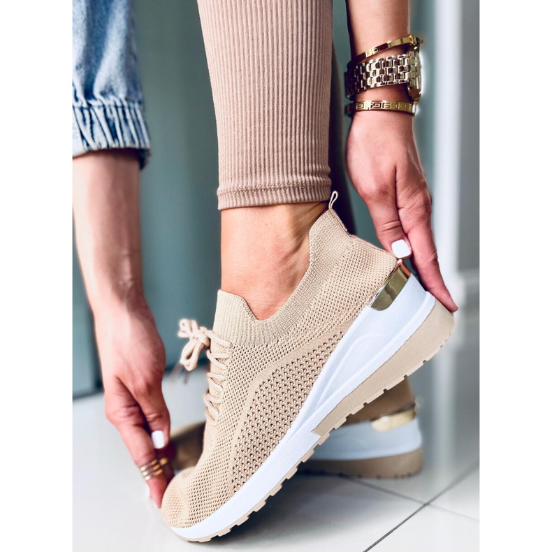 Ponožky Faggio Khaki béžový 2