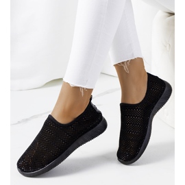 Černé dámské tenisky Ritva černý 1