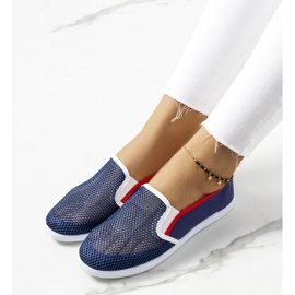 Námořnické modré tenisky Annika modrý 2