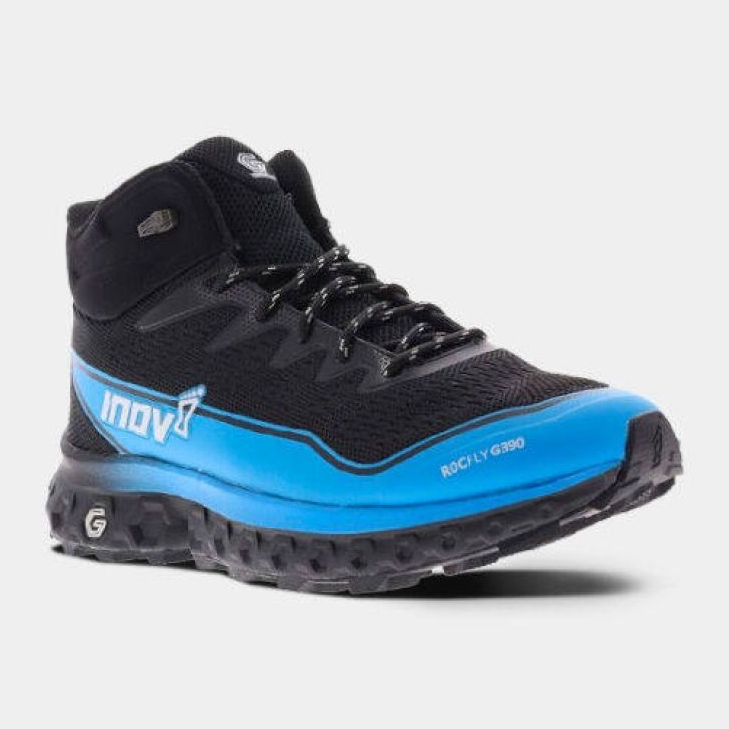 Boty Inov-8 RocFly G 390 M 000995-BKBL-S-01 černý modrý 1