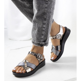 Černé dámské sandály Tulia černý 1