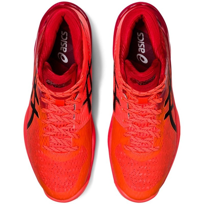 Volejbalové boty Asics Sky Elite Ff Mt Tokyo W 1052A048 701 pomeranče a červené 4