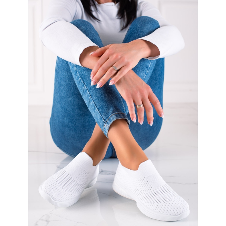 Nazouvací sportovní obuv bílý 2