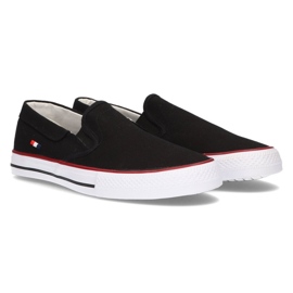 Černé Slip-on Sneakers Filippo Mtn210 / 21 BK černý 5