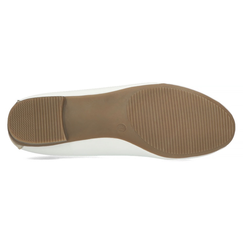 Kožené boty se zdobením Filippo DP3661/22 Wh bílé bílý 2