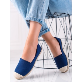 DK Světle modré espadrilky modrý 2