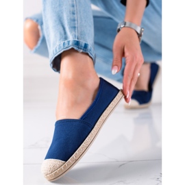 DK Světle modré espadrilky modrý 1