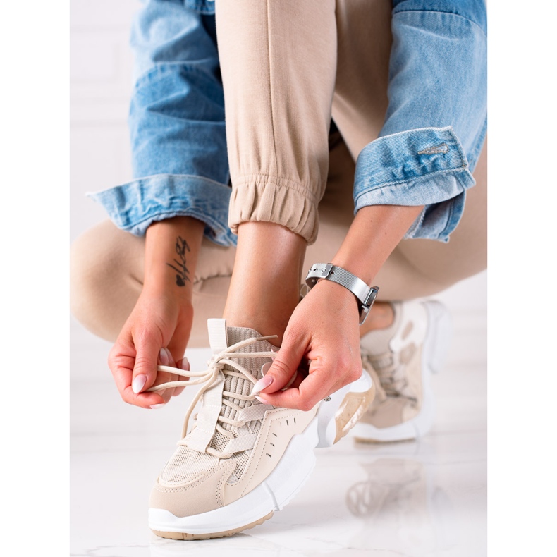 Seastar Béžové módní tenisky béžový 2