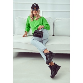 Dámská sportovní obuv Sneakers Black Daren černý 2