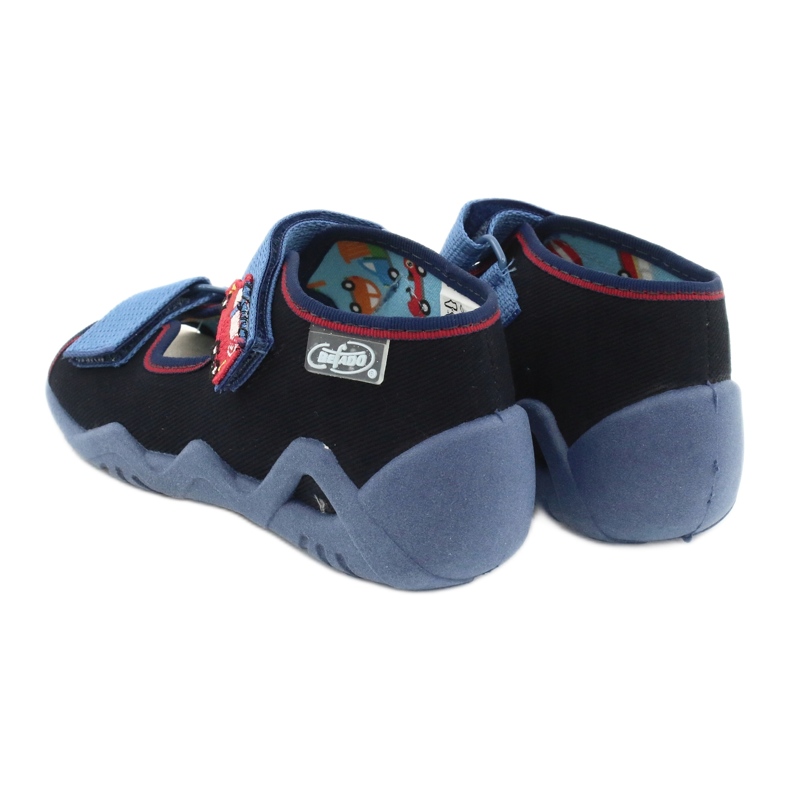 Befado žluté dětské boty 350P014 červené námořnická modrá modrý 6