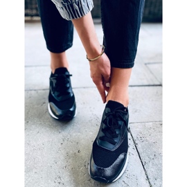 Ponožkové tenisky Remy Black černý 1