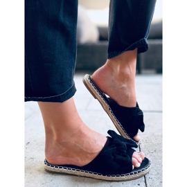 Larysa Černé espadrilky černý 1