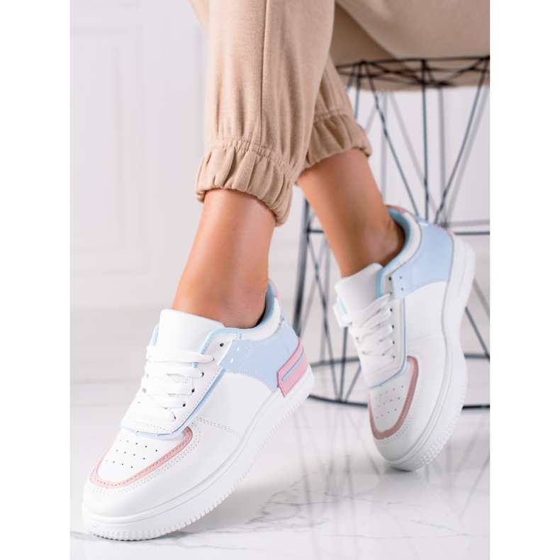 Mannika Módní tenisky bílý 2