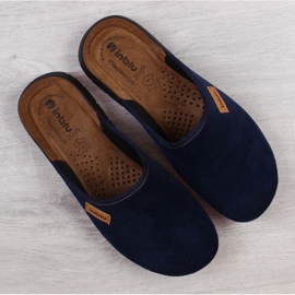 Domácí pantofle Inblu M ARC6A tmavě modrá modrý 2