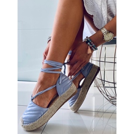 Espadrilky frézie fialové po kotníky fialový 1