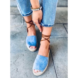 Dámské espadrilky Andrina Blue modrý 2