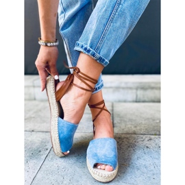 Dámské espadrilky Andrina Blue modrý 1