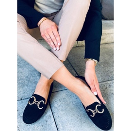 Dámské mokasíny Porter Black černý 1