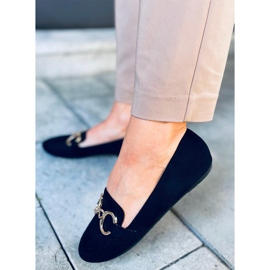 Dámské mokasíny Porter Black černý 2