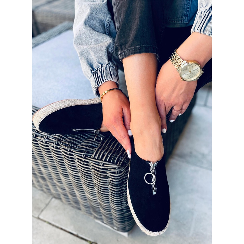 Dámské espadrilky Flynn Black černý 1