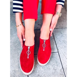 Dámské espadrilky Flynn Red červený 2