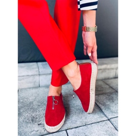 Dámské espadrilky Flynn Red červený 1