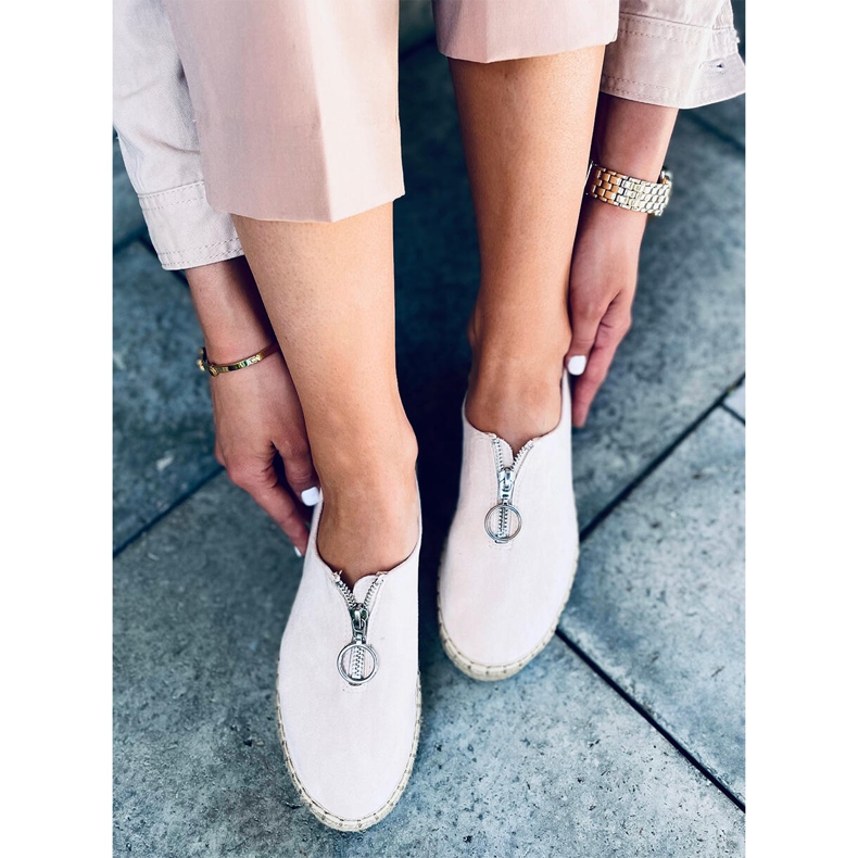 Dámské espadrilky Flynn Nude béžový 2