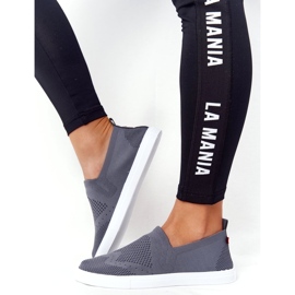 Dámské tenisky Nazouvací Big Star FF274A607 Šedá 4