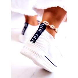 Dámská sportovní obuv tenisky GOE JJ2N4164 White bílý 4 Dámská sportovní obuv tenisky GOE JJ2N4164 White bílý 4