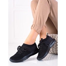 DK černé sportovní boty černý 1