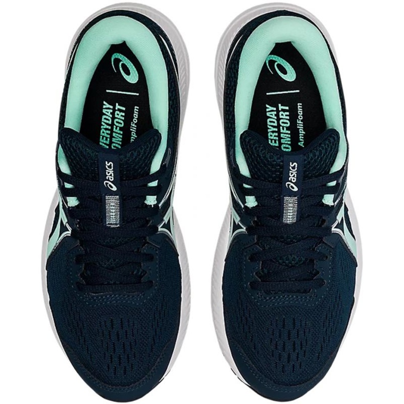 Běžecké boty Asics Gel Contend 7 W 1012A911 407 námořnická modř zelený 1