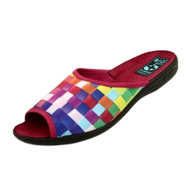 Dámské pantofle Adanex 27266 SAK1 červené 4 Dámské pantofle Adanex 27266 SAK1 červené 4