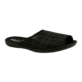 Adanex Pánské pantofle Pantofle 25954 Black černá 1 Adanex Pánské pantofle Pantofle 25954 Black černá 1