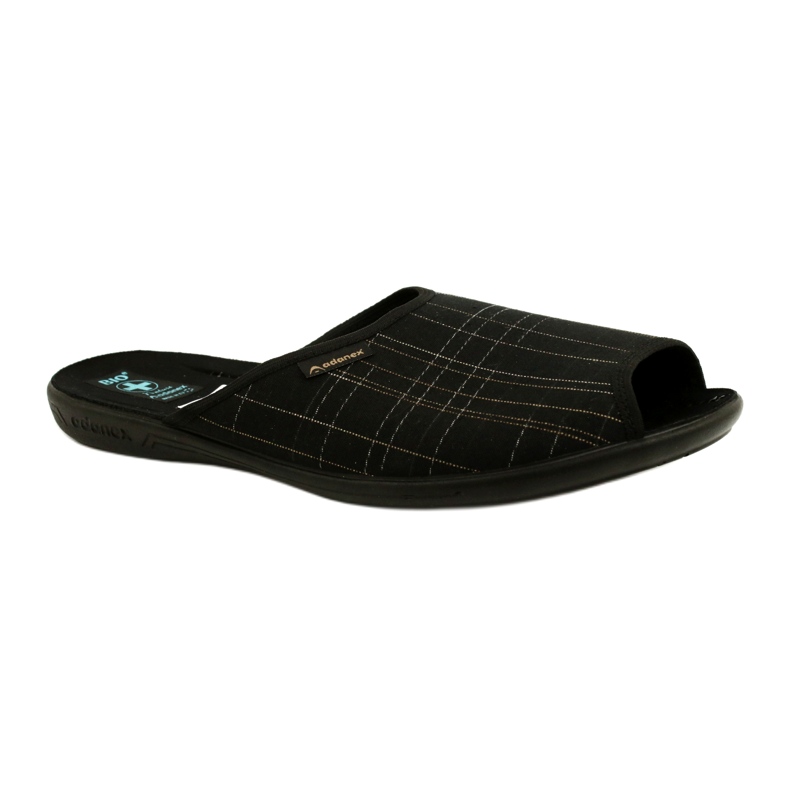 Adanex Pánské pantofle Pantofle 25954 Black černý 1
