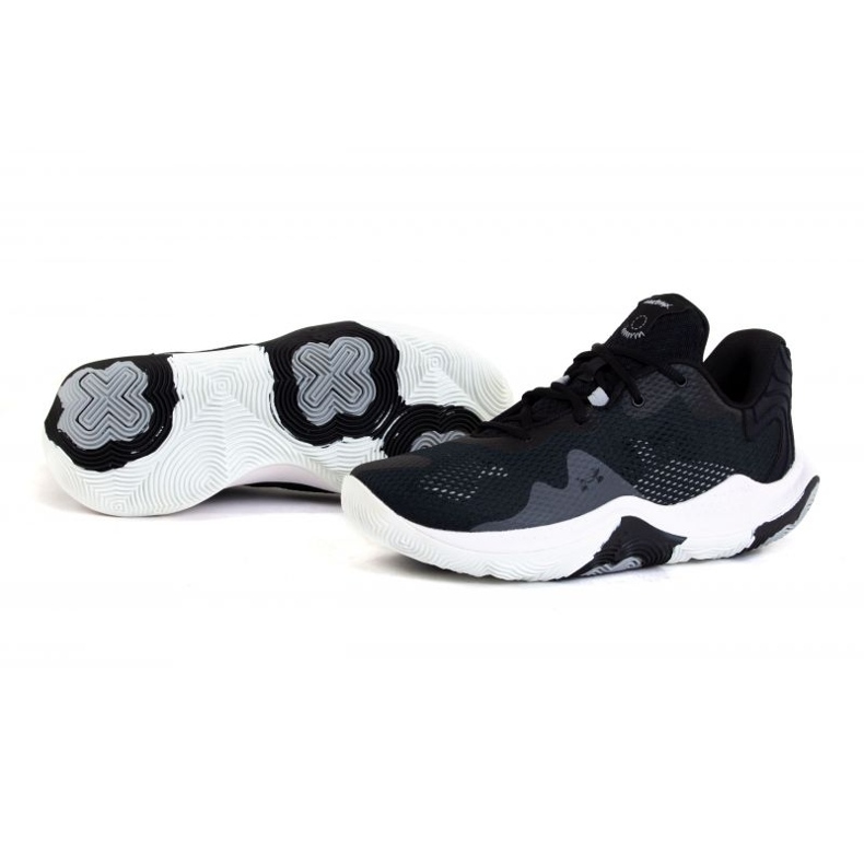 Under Armour Basketbalová bota Uner Armor Spawn 4 M 3024971-001 vícebarevný černý 1
