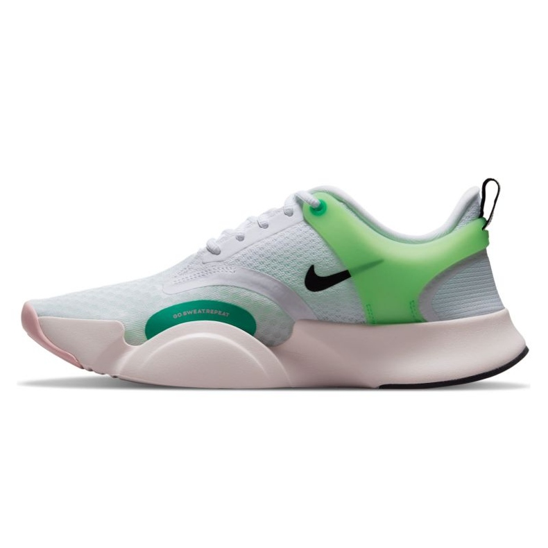 Tréninkové boty Nike SuperRep Go 2 W CZ0612-136 bílý zelená 1 Tréninkové boty Nike SuperRep Go 2 W CZ0612-136 bílý zelená 1