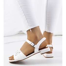 Elegantní bílé sandály Tanna bílý 1