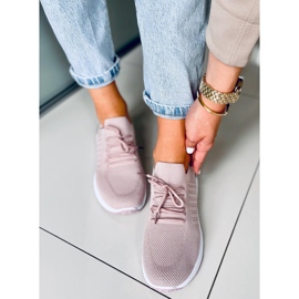 Ponožkové tenisky Lars Pink růžový 1 Ponožkové tenisky Lars Pink růžový 1