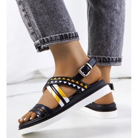 Černé dámské sandály značky Doren černý 1