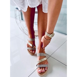 Dámské pantofle Diarra Oro zlatý 1