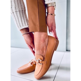 Dámské mokasíny Tulip Camel hnědý 1