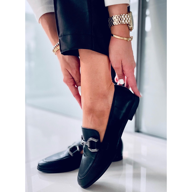 Dámské mokasíny Tulip Black černá 1