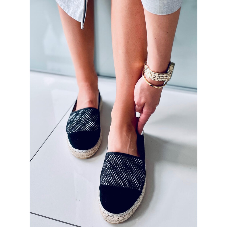 Dámské espadrilky Alika Black černá 1