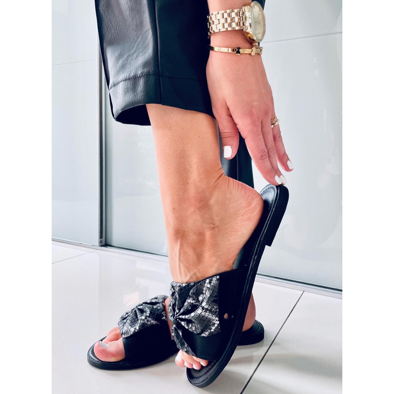 Dámské pantofle Vors Black černá 2