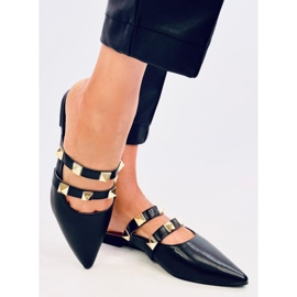 Černé dámské sandály Canna černý 2