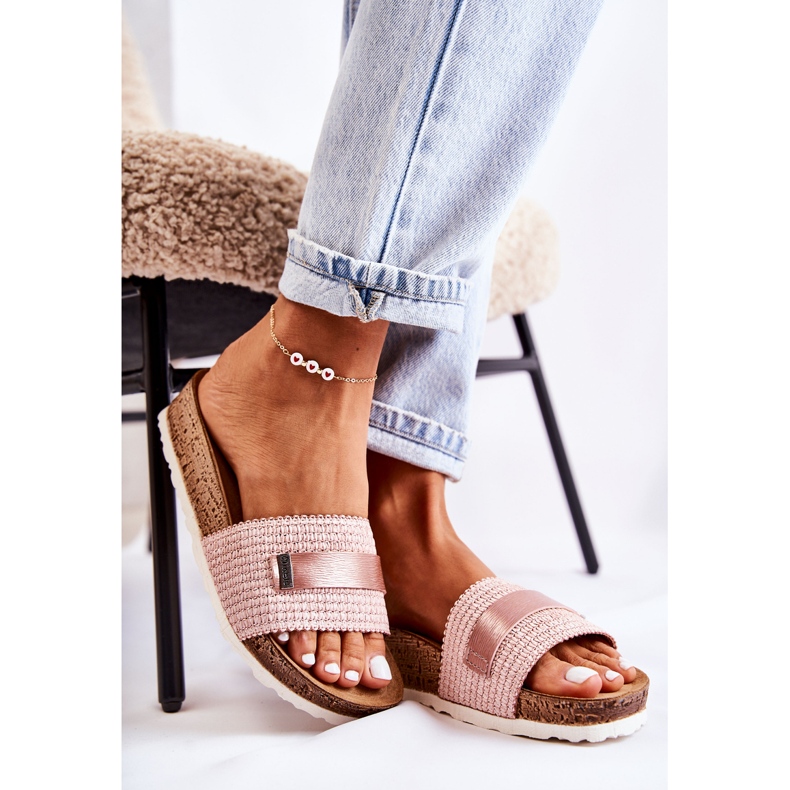 Dámské klasické pantofle Inblu NM000025 Růžové růžový 1