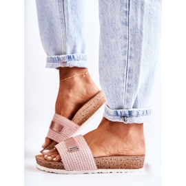 Dámské klasické pantofle Inblu NM000025 Růžové růžový 2