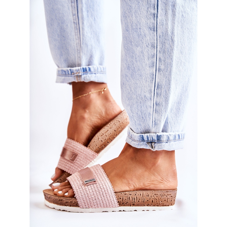 Dámské klasické pantofle Inblu NM000025 Růžové růžový 2